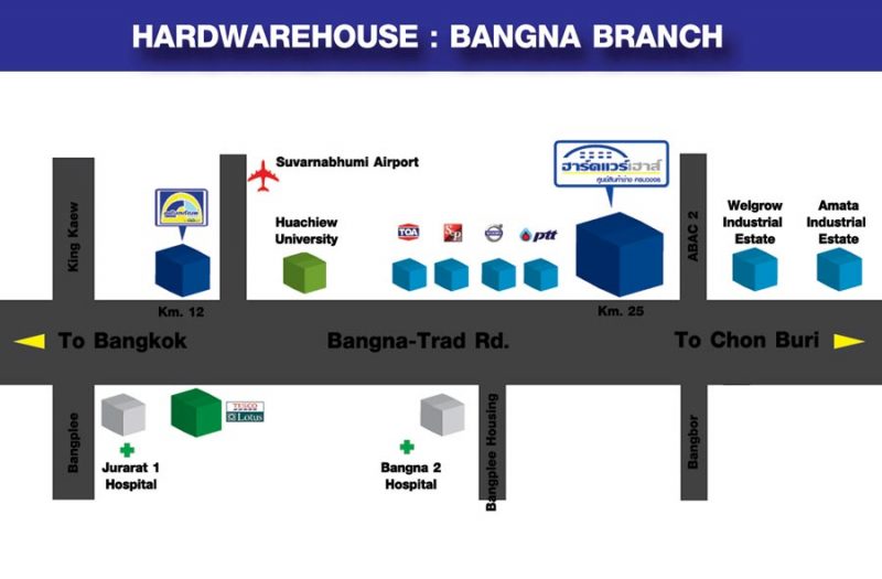 ฮาร์ดแวร์ เฮ้าส์ สาขาบางนา