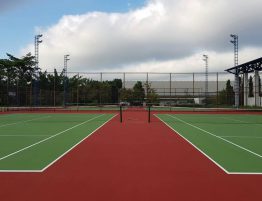 Tennis courts AFAPS Nakhon Nayok